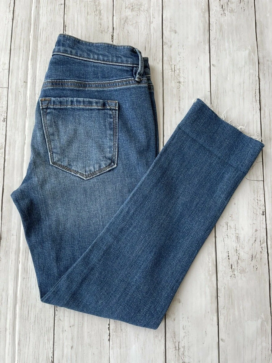Loft hotsell frayed jeans