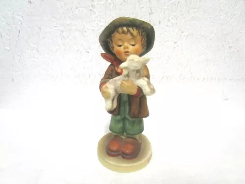 VINTAGE  GOEBEL HUMMEL  * THE  LOST SHEEP *  FIGURINE *  MADE IN WEST GERMANY