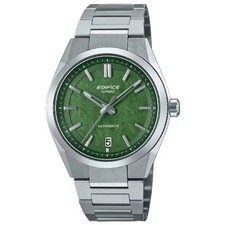 Casio Edifice EFK-100YD-3A Green Dial JDM Automatic 39mm New Set Men's Watch