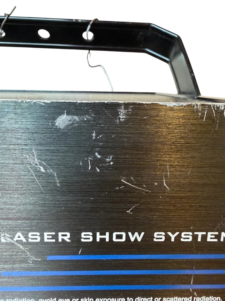 Projetor Laser Show System DMX512 ILDA – Equipamento de iluminação cênica não testado - Imagem 3 de 4