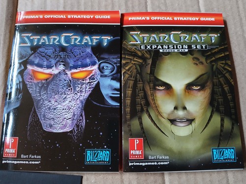 StarCraft Battle Chest (PC, 1999) Blizzard Juego Vintage Caja Grande PROBADO✅ - Imagen 12 de 16