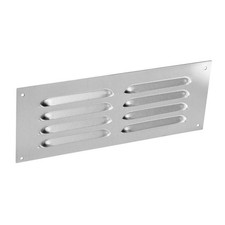 Securit Aluminium Slotted Louvre Vent (ST9634)