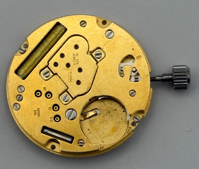 Ronda 1005 Watch Movement Quartz Swiss Date 8 Jewels Vintage Parts Repair 23.9mm