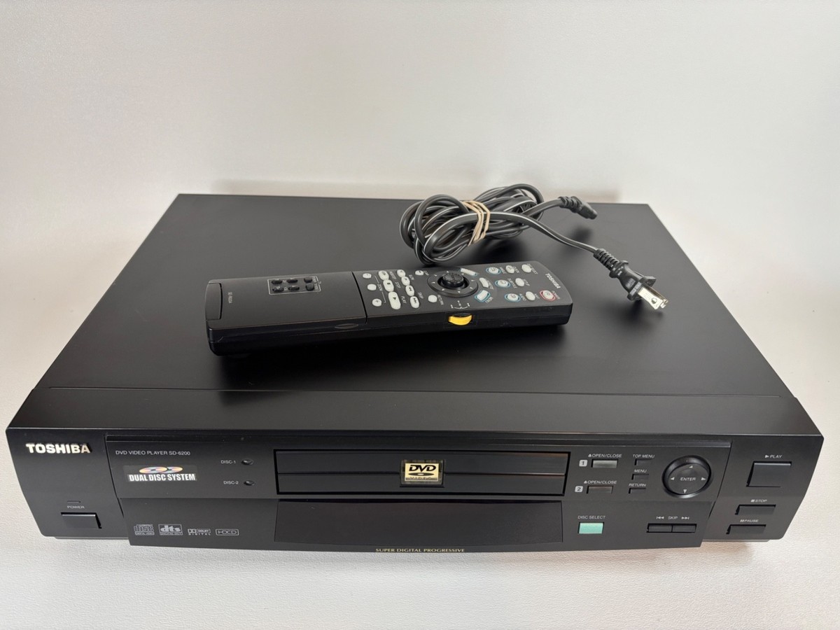 Toshiba SD-6200 Cinema Series Dual Disc DVD CD Player Audiophile