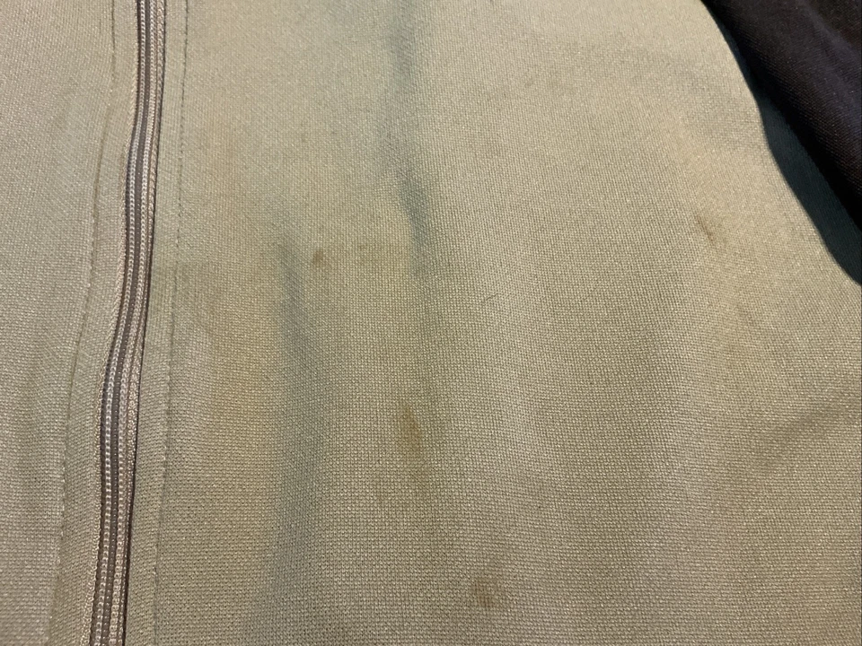 Reebok Classic 3XL Brown/Beige Track Jacket Zip Up-READ - Image 4 of 4