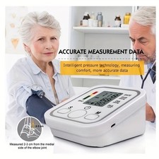 Digital Blood Pressure Monitor Automatic Arm Cuff Heart Rate Pulse Meter