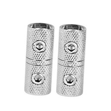 WCT4N-2 Wire Coupler Terminal Butt Connector With Set Screws 2 Pack 4 Gauge