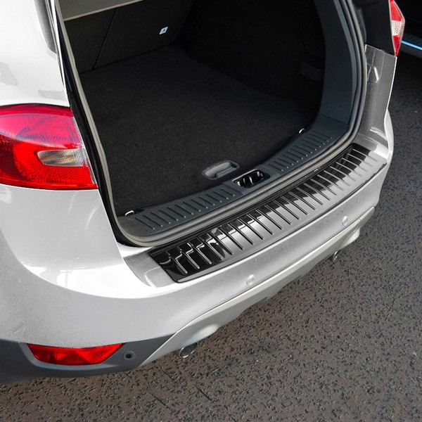 Ladekantenschutz StoßStange FüR Ford Kuga I 2008-2012 Edelstahl Dunkel Chrom-image