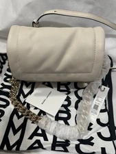 New Marc Jacobs The Leather Mini Crossbody Bag ,Retail $425