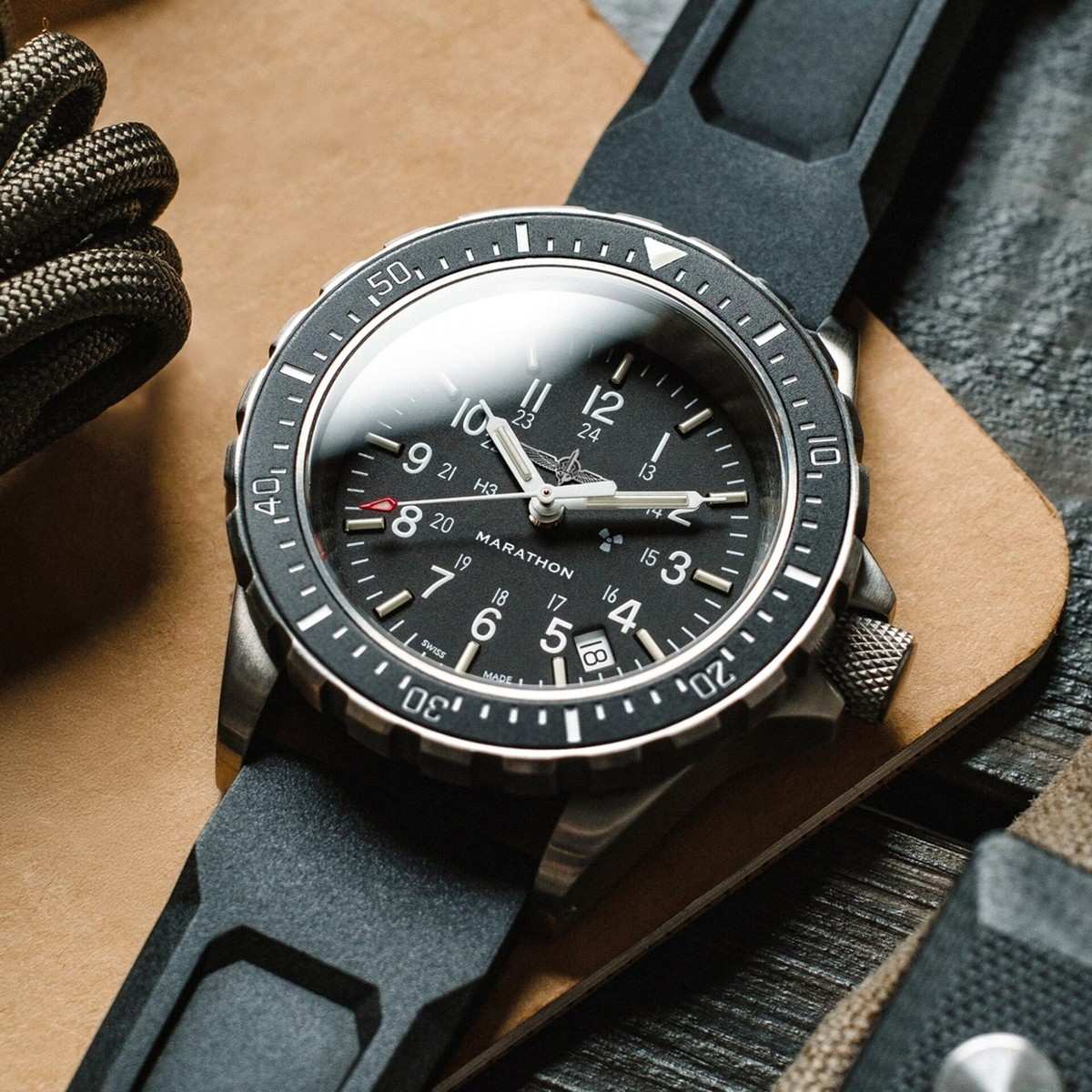 Marathon Military TSAR Dive Watch, 41mm, Duvdevan 217, Type II