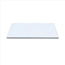 18" X 54" Rectangle Glass Table Top 1/2" Thick 1" Beveled Edge