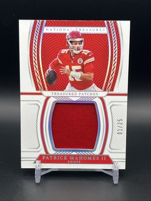 2022 National Treasures Treasured Patches PATRICK MAHOMES II #01/25! MVP QB KC 