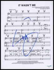 Shaggy "Hot Shot" AUTOGRAPH Signed 'It Wasn't Me' 8.5x11 Sheet Music ACOA