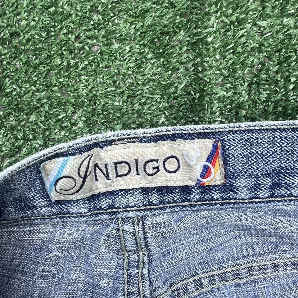 Jeans Vintage Indigo Para Hombre 41x32" Azul Pierna Ancha Sueltos Hip Hop Estilo Southpole Y2K Foto 3 de 4