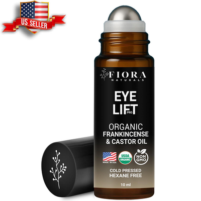 #ad Organic Castor Oil and Frankincense Roll On–100% Pure Hexane Free Eye Oil fr USA $12.99