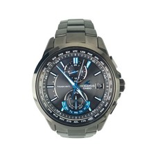 Casio Oceanus OCW-T2500B-1AJF Herren Solar Funk Titan Uhr Schwarz Gebraucht