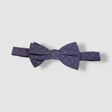 Ryan Seacrest Distinction Men's Purple Pindot Pre-Tied Bow Tie