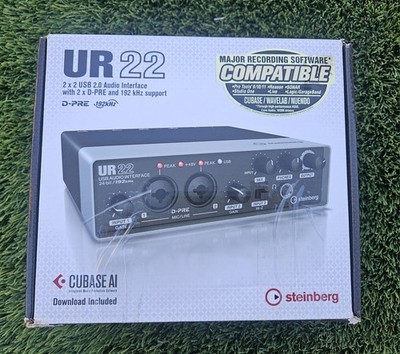 Steinberg UR 22 mkII 2x2 USB 2.0 Audio interface With 2xD-Pre And 192kHz Support