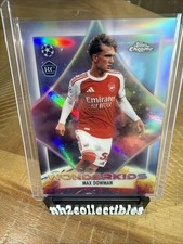 2025-26 Topps Chrome UCC Max Dowman Wonderkids WK-4 Rookie Card Arsenal!