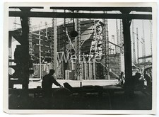 Kriegsmarine Pressefoto: Flugzeugtr&auml;ger Joffre beim Bau 27.6.1940 (Frankreich)