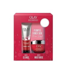 TWO SETS! Olay Regenerist Micro-Sculpting Cream + Revitalising Cream Cleanser