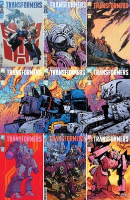 TRANSFORMERS #25,26,27,28,29,30,31,32,33,34 - Bundle Lot - Image Comics 2025