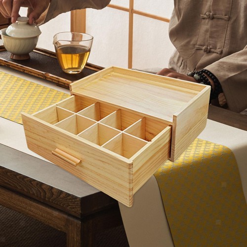 Teebeutel-Organizer aus Holz, Behälter für Küchenschränke, Arbeitsplatten, - Picture 3 of 5