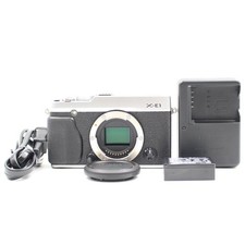 Fujifilm X-E1 Silver Mirrorless Camera Body Used Excellent Condition Japan