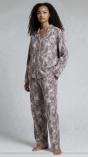 UNRELEASED NWT SKIMS SLEEP LONG SLEEP PAJAMA PJ SET BLOOM ANIMAL PRINT SIZE XL
