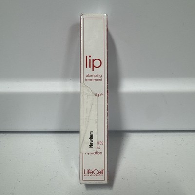 LifeCell Lip Plumping Treatment   Glossy Balm with MaxiLip Peptides for White 