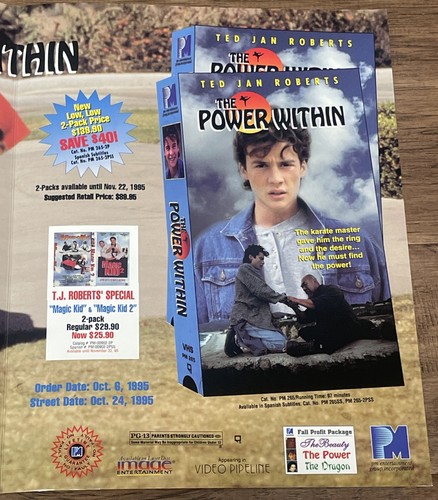 The Power Within Original 90s Press Kit Sheet 8.5x11”  JD AP - 第 4/7 張圖片