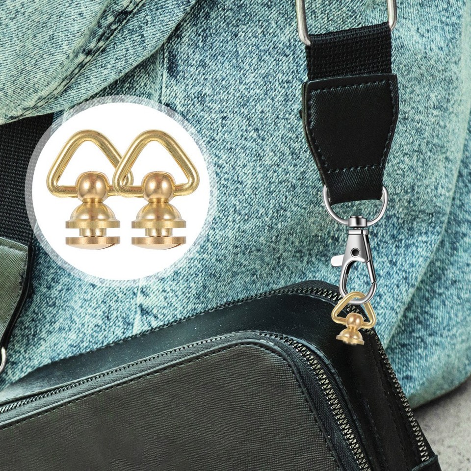 2 Pcs Case Rivet Studs Rivets Replacement Leathercraft Bag Making Screw ...