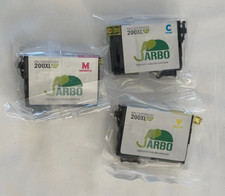 Jarbo Ink Cartridges Compatible Epson WF-2540 200XL Cyan, Magenta, Yellow