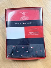 TOMMY HILFIGER COZY FLEECE SET SHORT SLEEVE CREW COZY FLEECE PANTS SET, SZ L