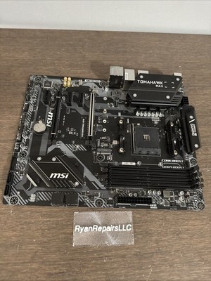 MSI B450 TOMAHAWK MAX ATX AM4 DDR4 Gaming Motherboard READ!