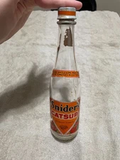 Snider's Catsup Paper Label Glass Bottle Rochester, NY As Seen