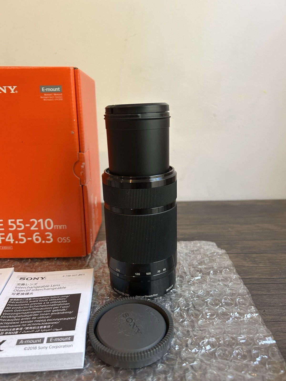 Sony SEL 55-210mm f/4.5-6.3 Aspherical IS OSS Lens
