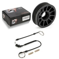 Fensterheber Reparatursatz Set Seilzug Rolle Vl FüR Mercedes Atego Axor 98-04