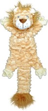 Jolly Pets Fat Tail Large Lion, Tug and Toss Toy For Dogs