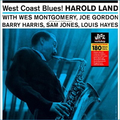 Harold Land - West Coast Blues! (LP, Album, Ltd, RE, RM, 180) (Mint (M)) - 37495