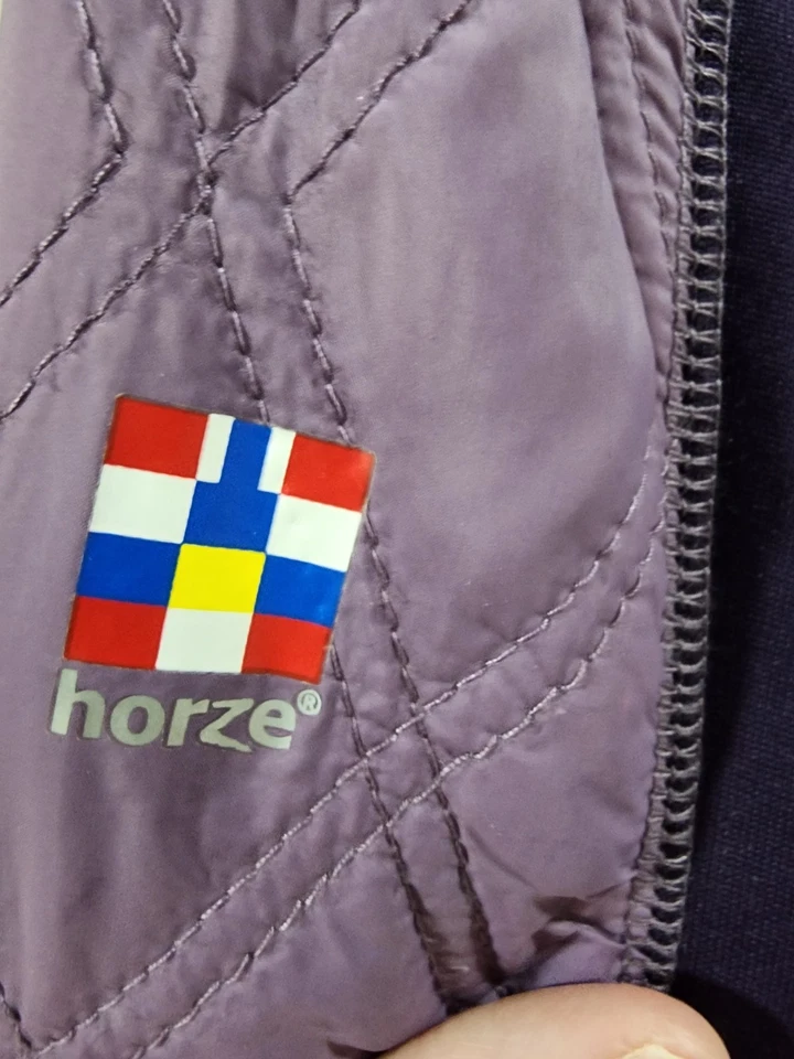 Horze Zoe Women's Lightweight Padded Jacket Purple Size US10 - Image 3 of 4