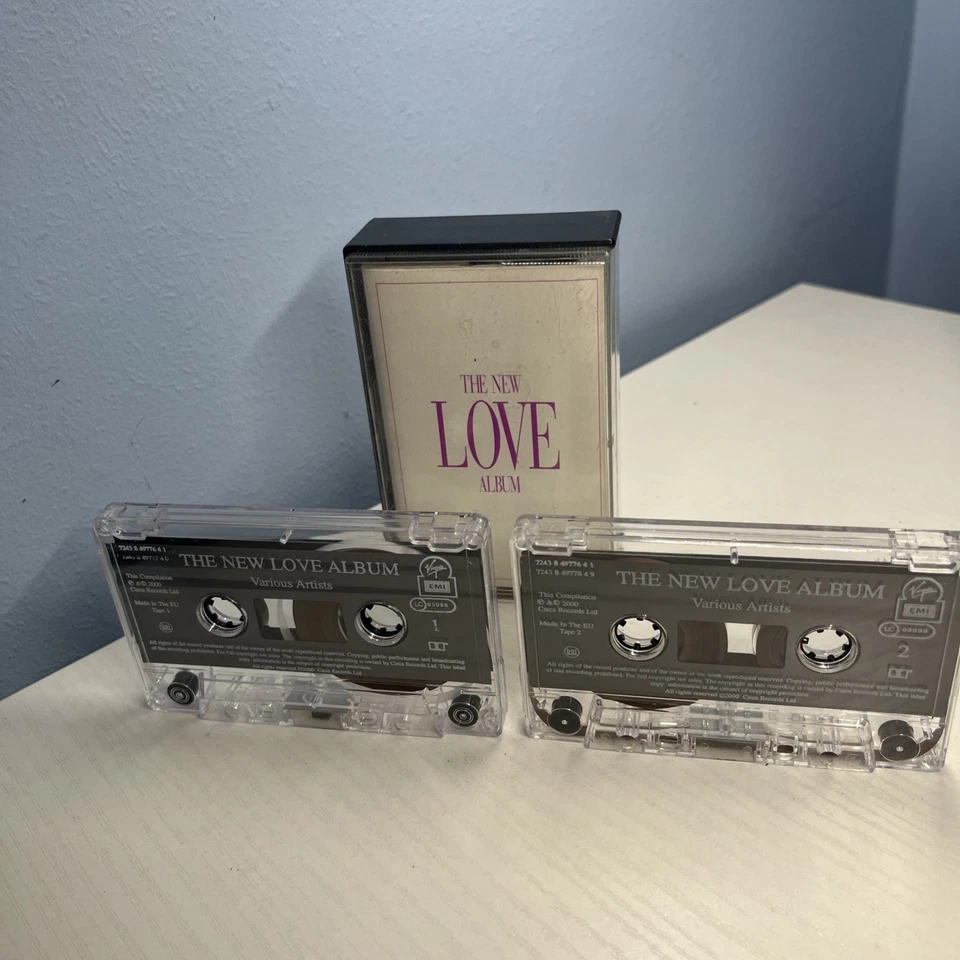 The New Love Album - Double Audio Cassette Tape 2000 Virgin Records - Image 4 of 4