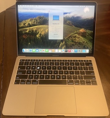 Apple MacBook Air 13.3'' (128GB SSD, Intel Core i5 8th Gen, 1.6GHz, 8GB RAM)...