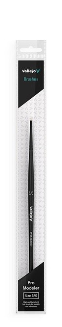 Vallejo B01050 - Pro Modeler Brush, Size 5/0 - New