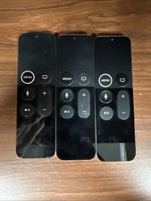 Lot of 3x Apple TV Siri Remote Control 2xA1962 1xA1513 UNTESTED