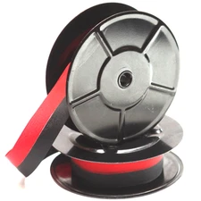 L C Smith & Corona Desktop Typewriter Twin Metal Spools with New Ribbon