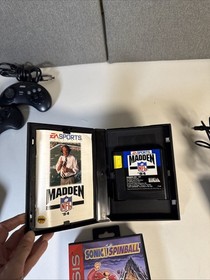 Sega Genesis 2 Video Games 2 Controllers And Console Black MK-1631