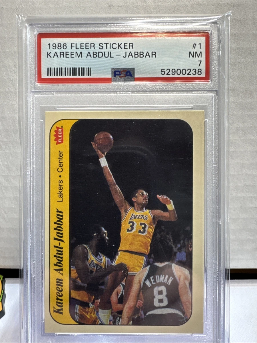 Kareem Abdul-Jabbar Professional Sports Authenticator (PSA