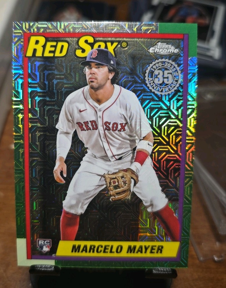 2025 Topps Update Series - 1990 Chrome Silver Pack Marcelo Mayer #U90C-33 RC