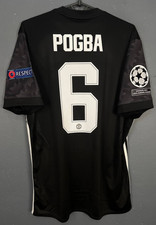 MENS POGBA #6 FC MANCHESTER UNITED 2017/2018 SOCCER FOOTBALL SHIRT JERSEY SIZE M